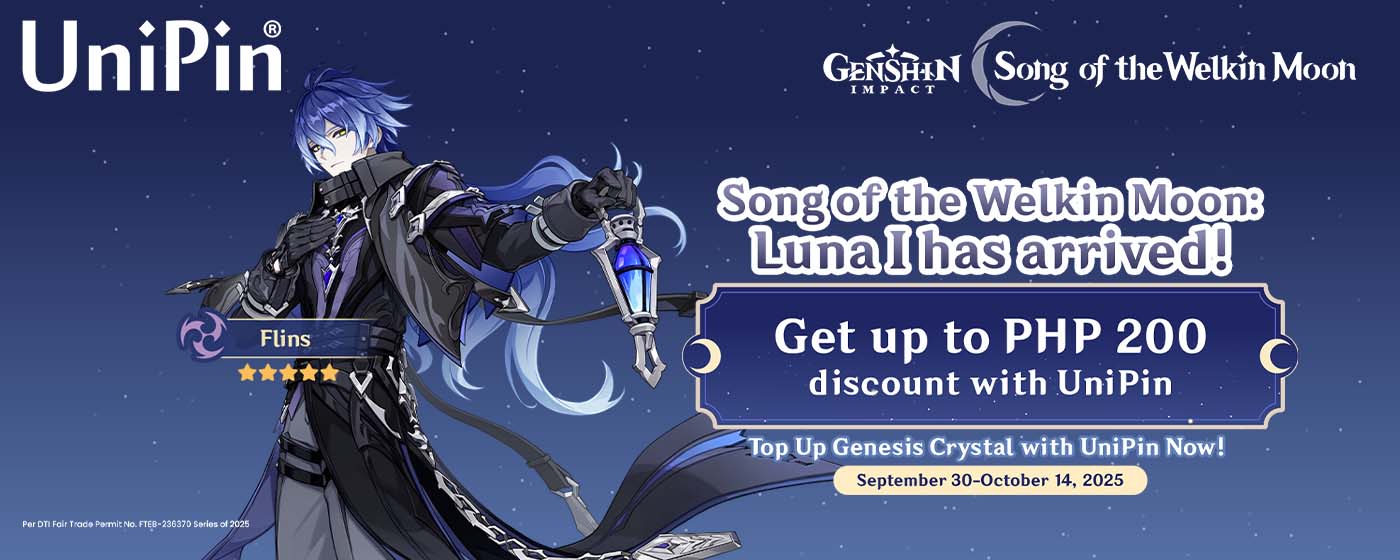 Genshin Impact Luna I Update Bonus (PH)